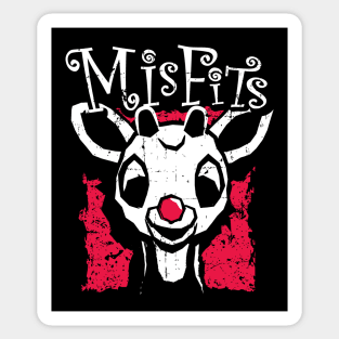 Misfits of Christmas Town: Rudolph the Red-Nosed Reindeer Sticker